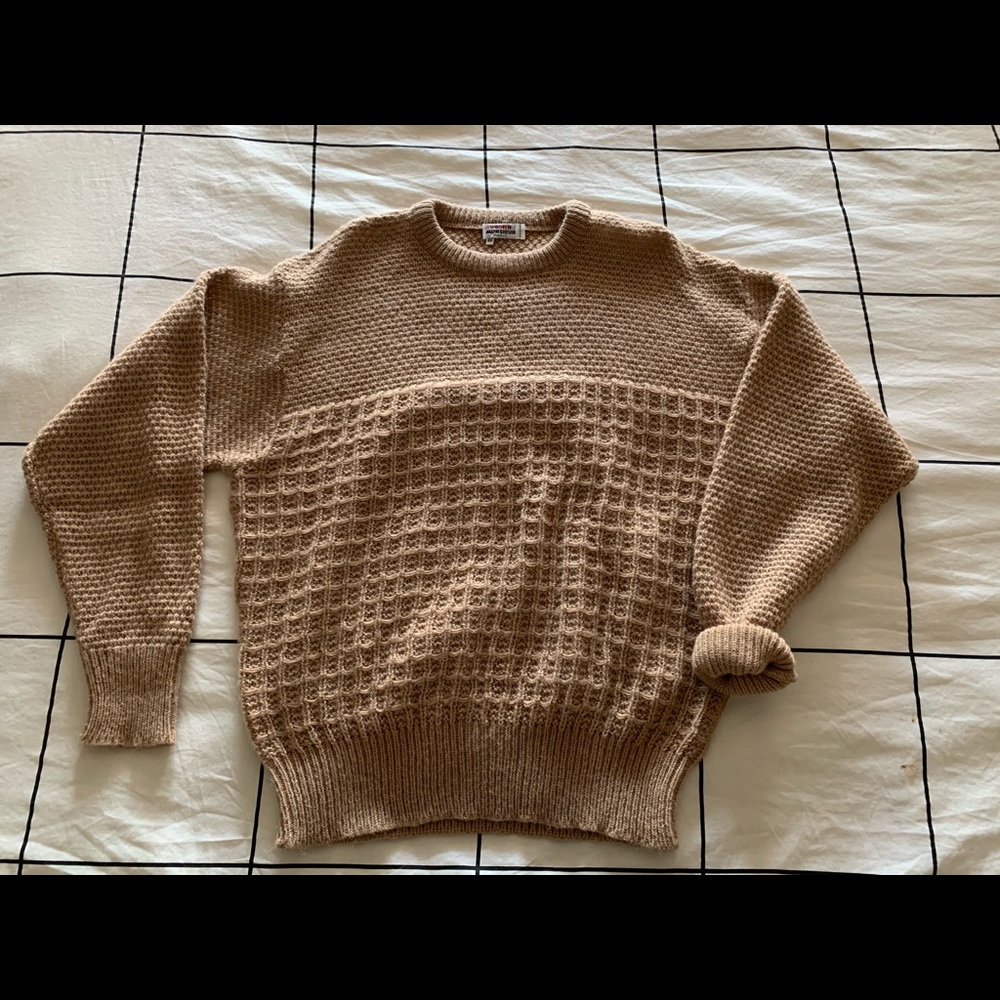 Tan fall sweater